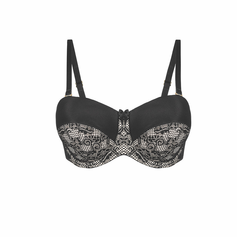 Charnos Superfit Black Full Cup Underwired Bra